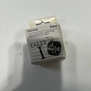 NWT bates TALLY COUNTER - HAND TYPE